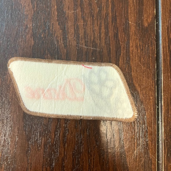 Vintage 1970’s Swiss Maid Quality Emblems Cursive Diane Patch - Picture 2 of 4